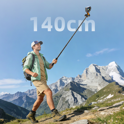 Flymile Magnetic Quick Release Tripod for DJI Action 6/Nano/Action 5 Pro/4/3 