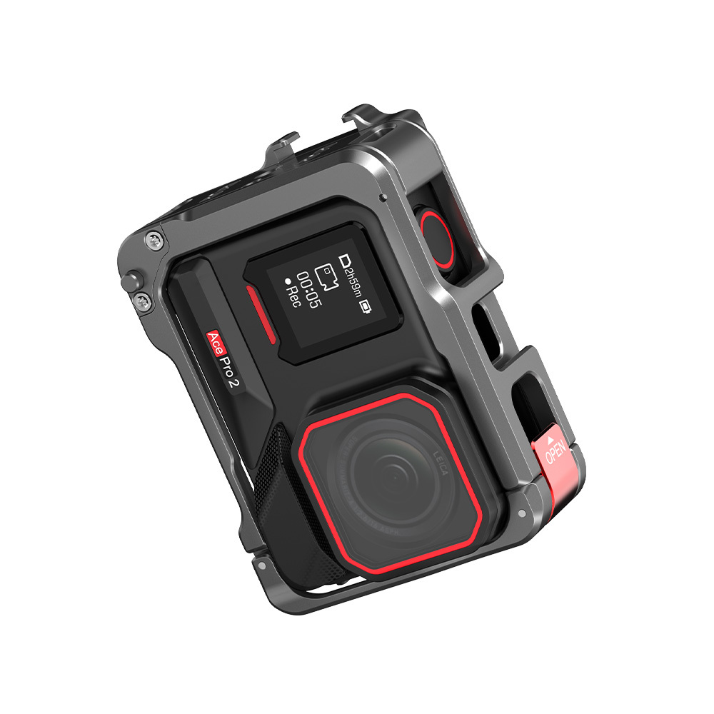 Flymile Metal Camera Cage for Insta360 Ace Pro/2 