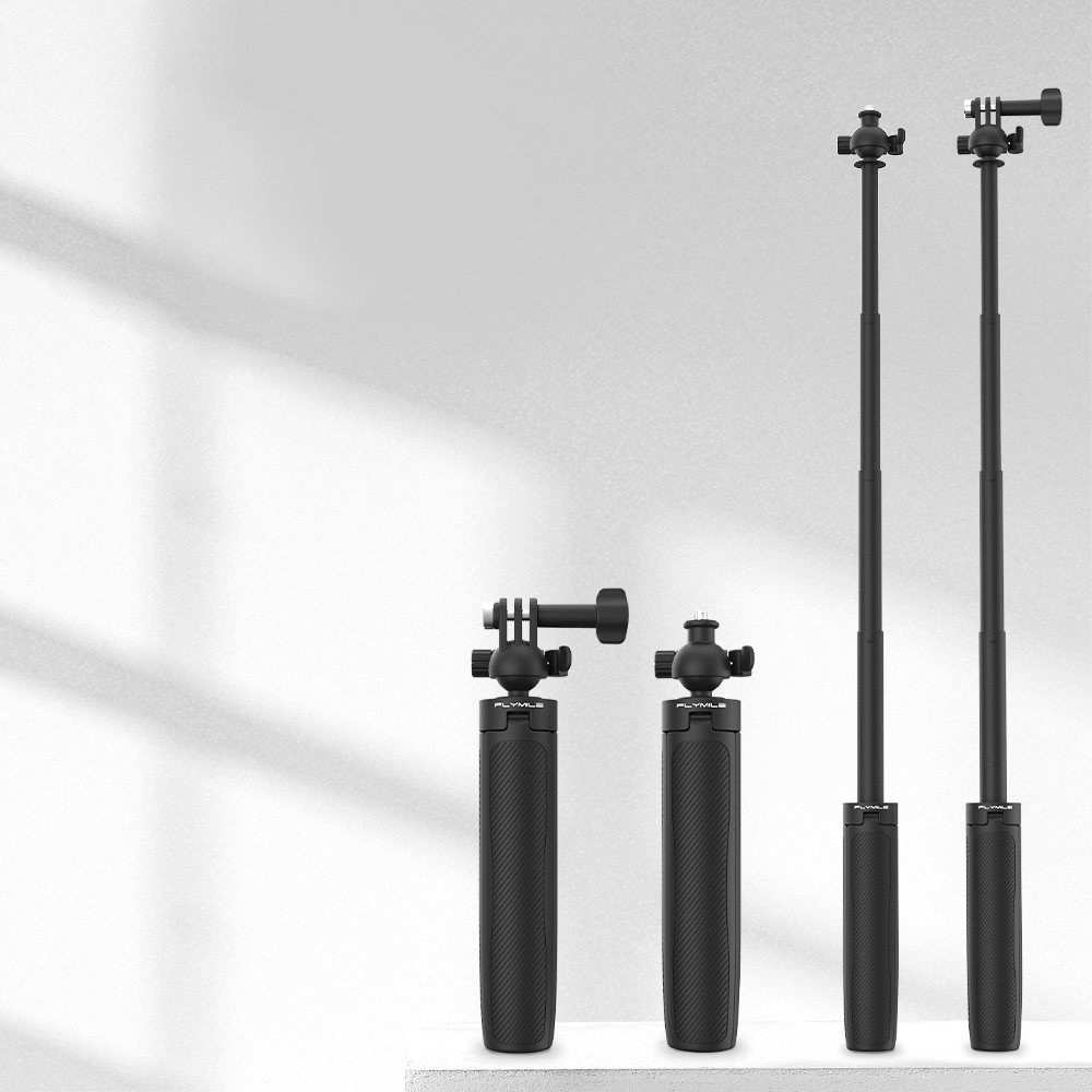 Flymile Selfie Stick Tripod for DJI OSMO Action 6/ 5 Pro/Pocket 3
