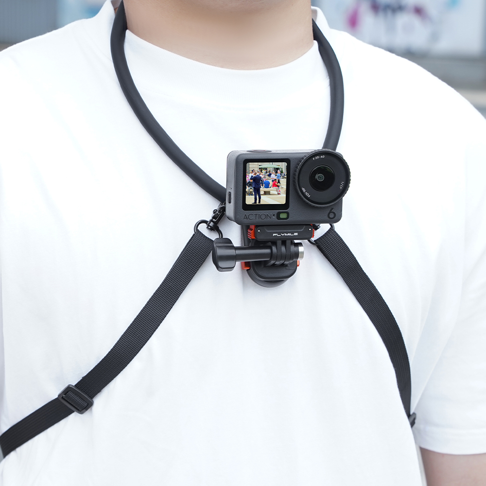 Flymile Magnetic Adapter Mount for DJI Action 6/5 Pro/4/3 