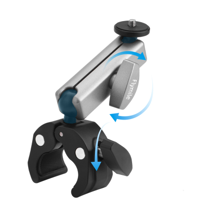 Flymile Motorcycle Bicycle Holder for DJI OSMO Action 6