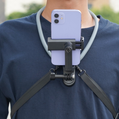 Flymile Neck Hold Mount For DJI Action 6/5 Pro/OSMO 360