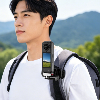 Flymile Magnetic Quick Release Mount for Insta360 Ace Pro/2/X5