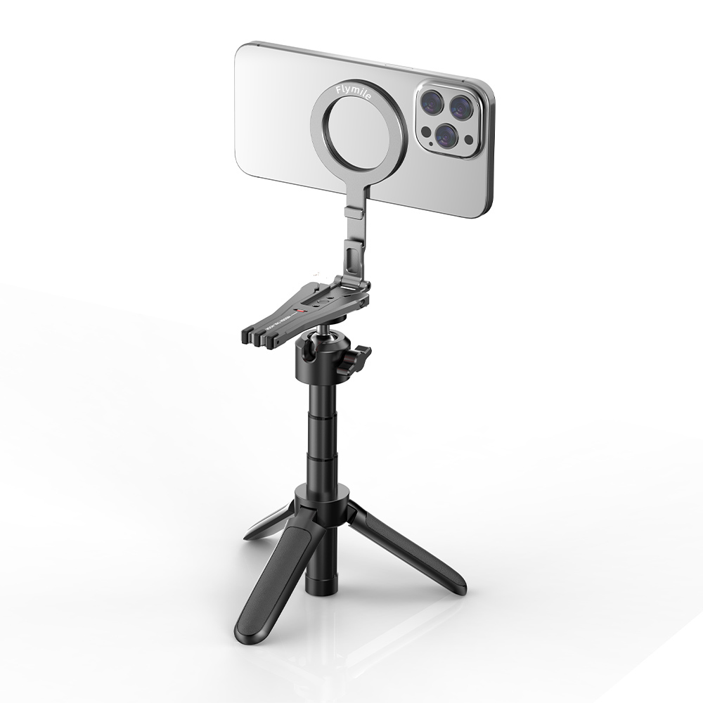 Flymile Magnetic Selfie Stick Tripod for iPhone 17 16 15 14