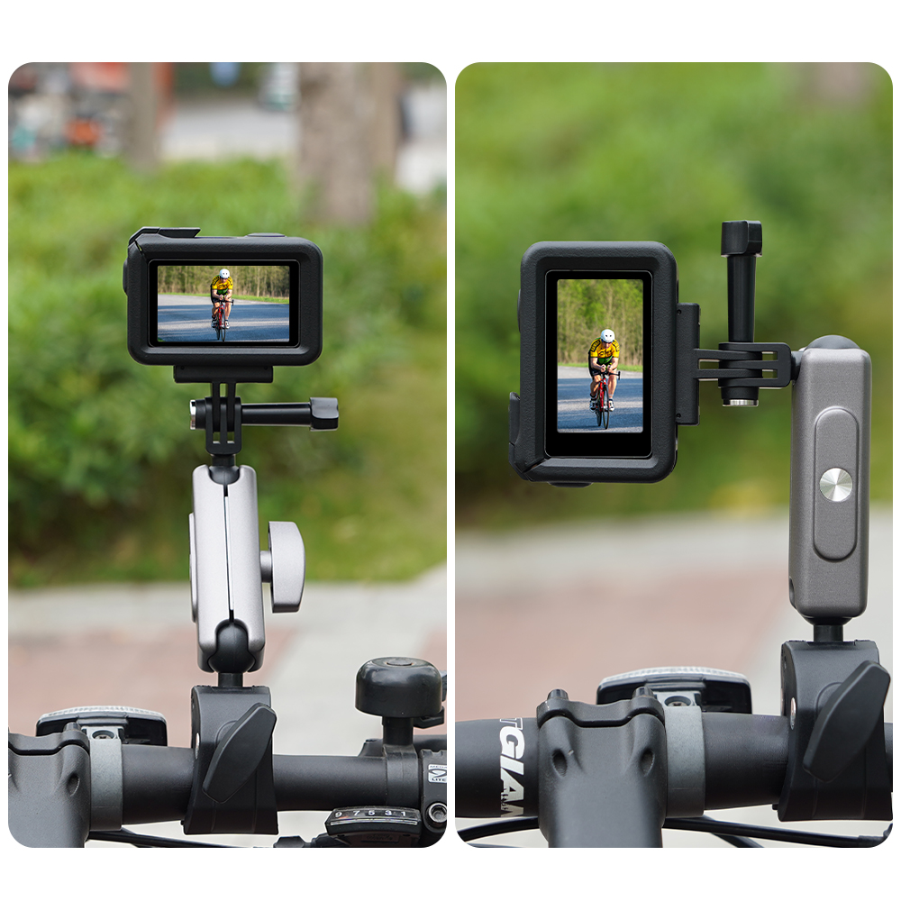 Flymile Motorcycle Bicycle Holder for DJI OSMO Action 6