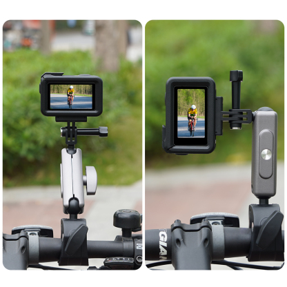 Flymile Motorcycle Bicycle Holder for DJI OSMO Action 6