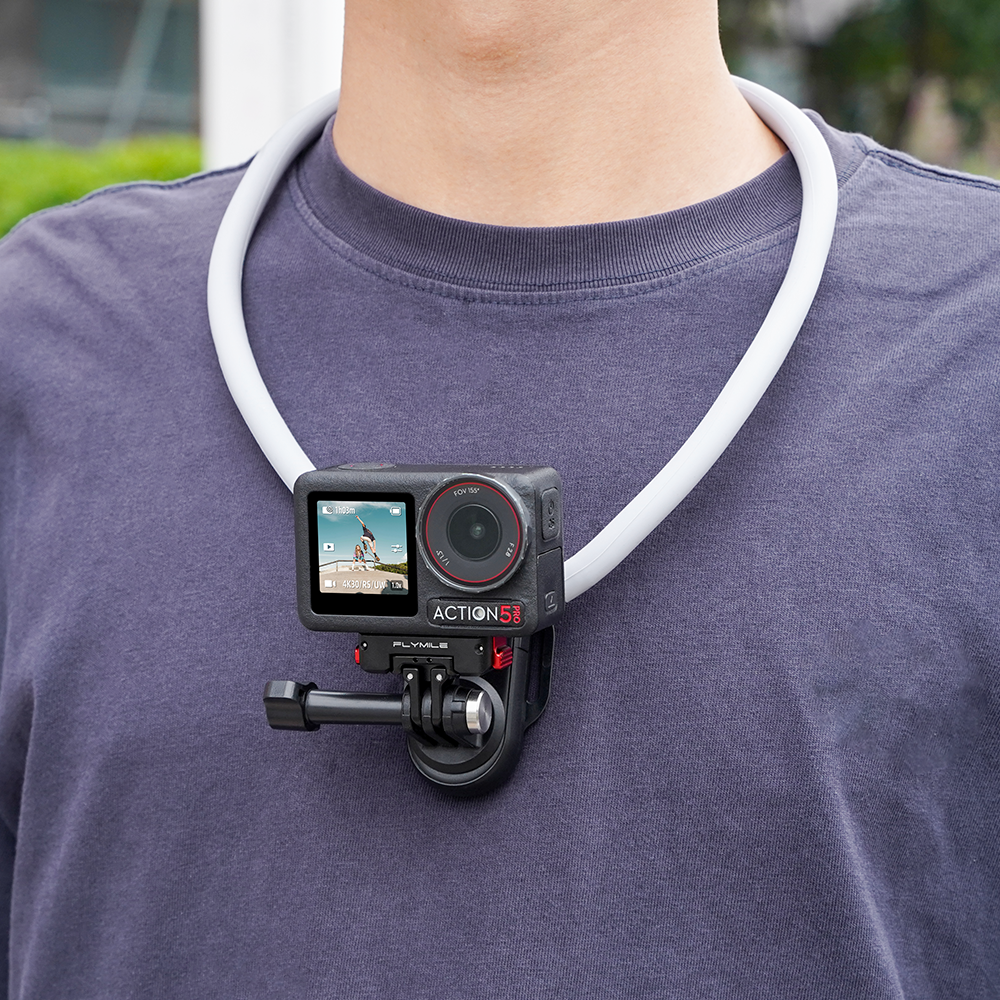 Flymile Metal Rotation Quick Release Mount for DJI OSMO Action 5/OSMO 360