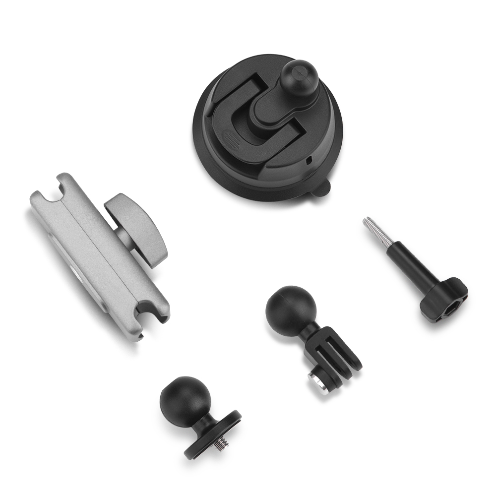 Flymile Suction Cup Camera Car Mount for OSMO 360/Insta360 X5