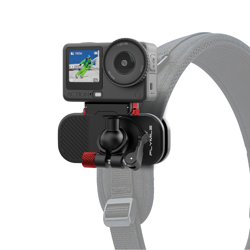 Flymile Magnetic Backpack Clip for DJI Action 6/5/4/3