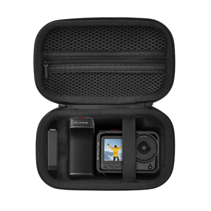 Flymile Camera Bluetooth Grip Carrying Case for DJI Action 6/5/Insta360 Ace Pro 2 