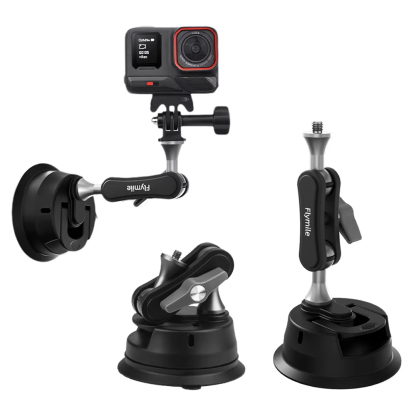 Flymile Suction Cup Car Mount for Insta360 Ace Pro 2/X5 