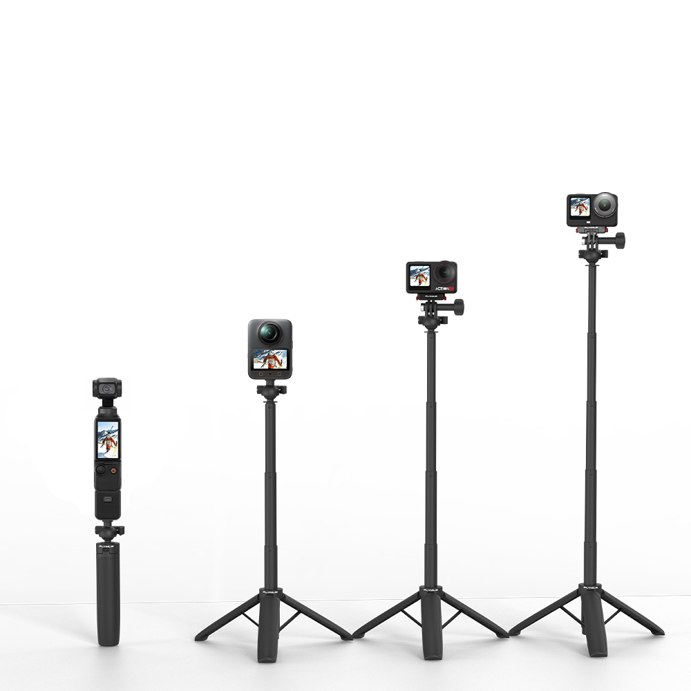 Flymile Selfie Stick Tripod for DJI OSMO Action 6/ 5 Pro/Pocket 3