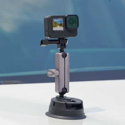 Flymile Suction Cup Camera Car Mount for OSMO 360/Insta360 X5
