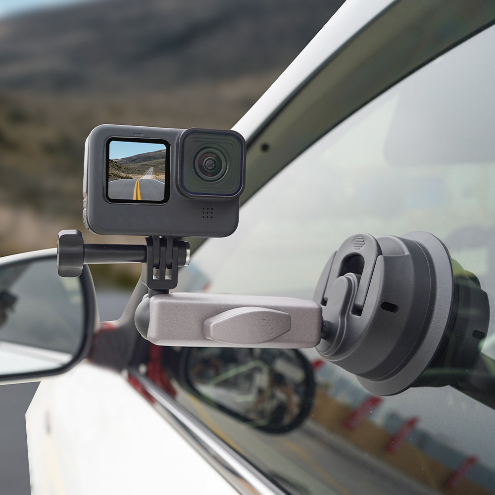 Flymile Suction Cup Camera Car Mount for OSMO 360/Insta360 X5