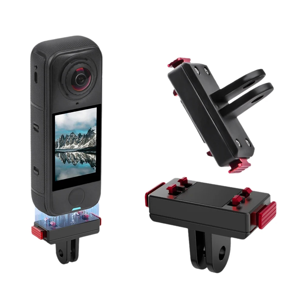 Flymile Magnetic Adapter Mount Base for Insta360 X5/Ace Pro 2/X4 Air