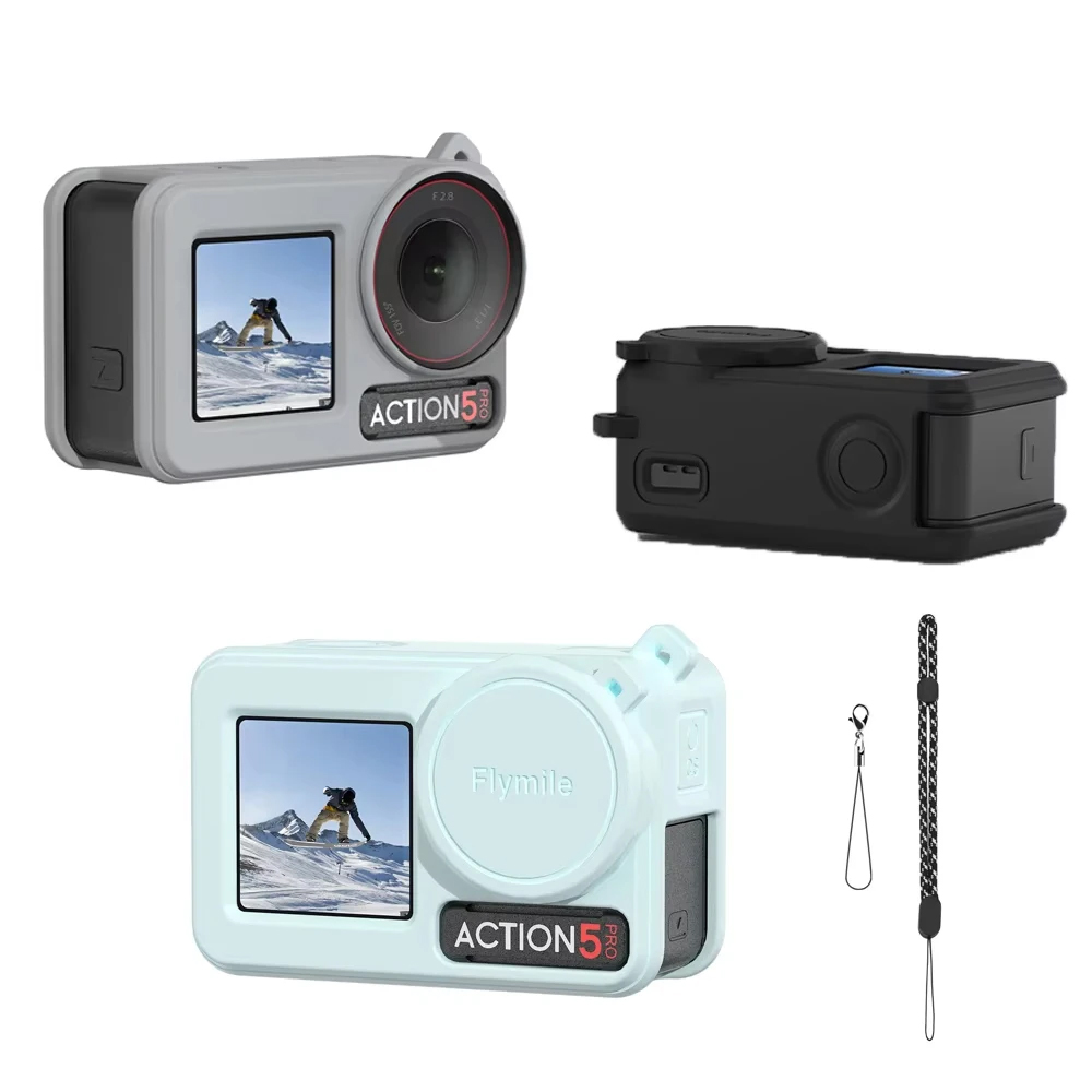 Flymile Silicone Case for DJI Action 5 Pro 