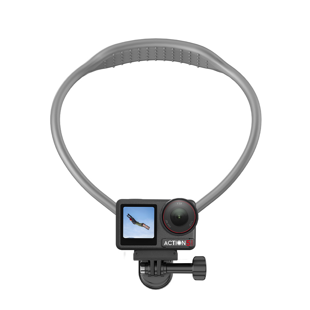 Flymile Neck Hold Mount For DJI Action 6/5 Pro/OSMO 360