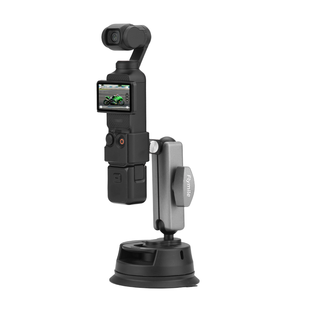 Flymile Suction Cup Camera Car Mount for OSMO 360/Insta360 X5
