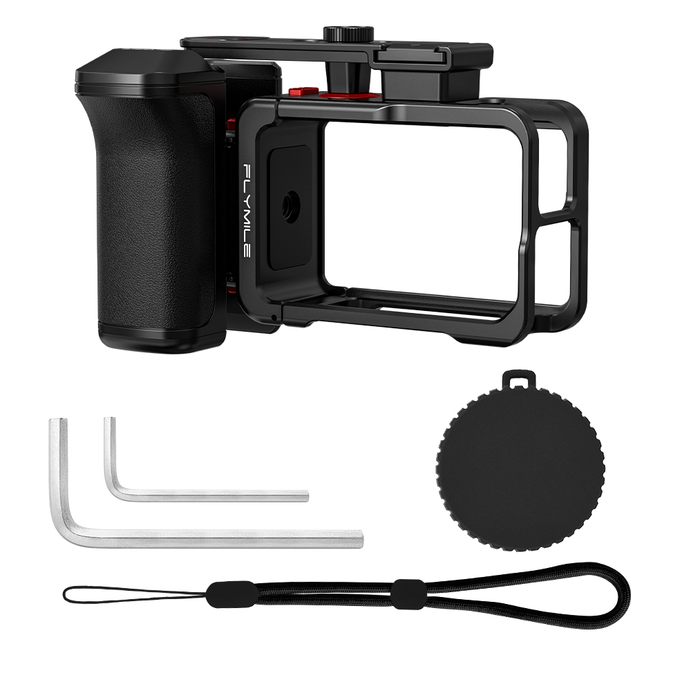 Flymile Camera Grip Holder For DJI OSMO Action 5 Pro/Action 4/3
