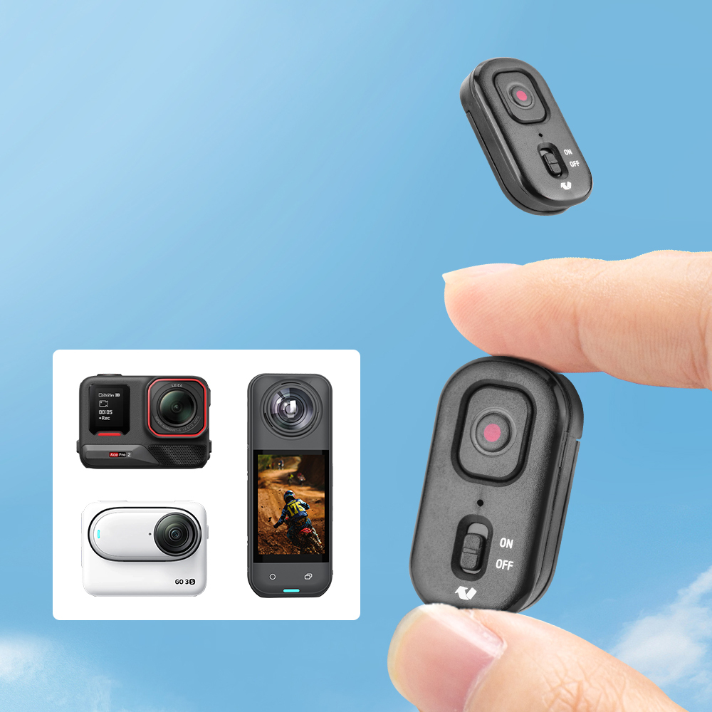 Flymile  Bluetooth Remote Control for Insta360 X5/Ace Pro/GO 3S