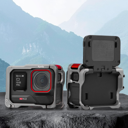 Flymile Metal Camera Cage for Insta360 Ace Pro/2 