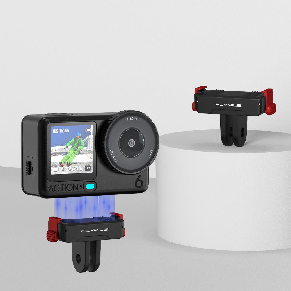 Flymile Magnetic Quick Release Adapter for DJI OSMO Action 6/Nano