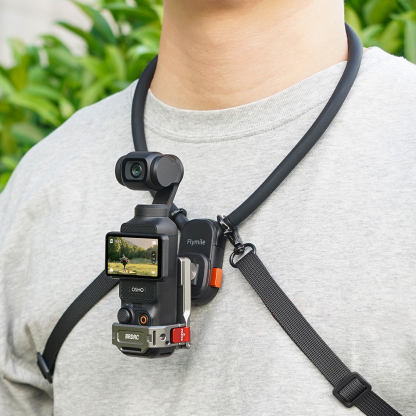 Flymile Neck Mount for DJI OSMO Action 6/5 Pro/4/OSMO 360/Pocket 3