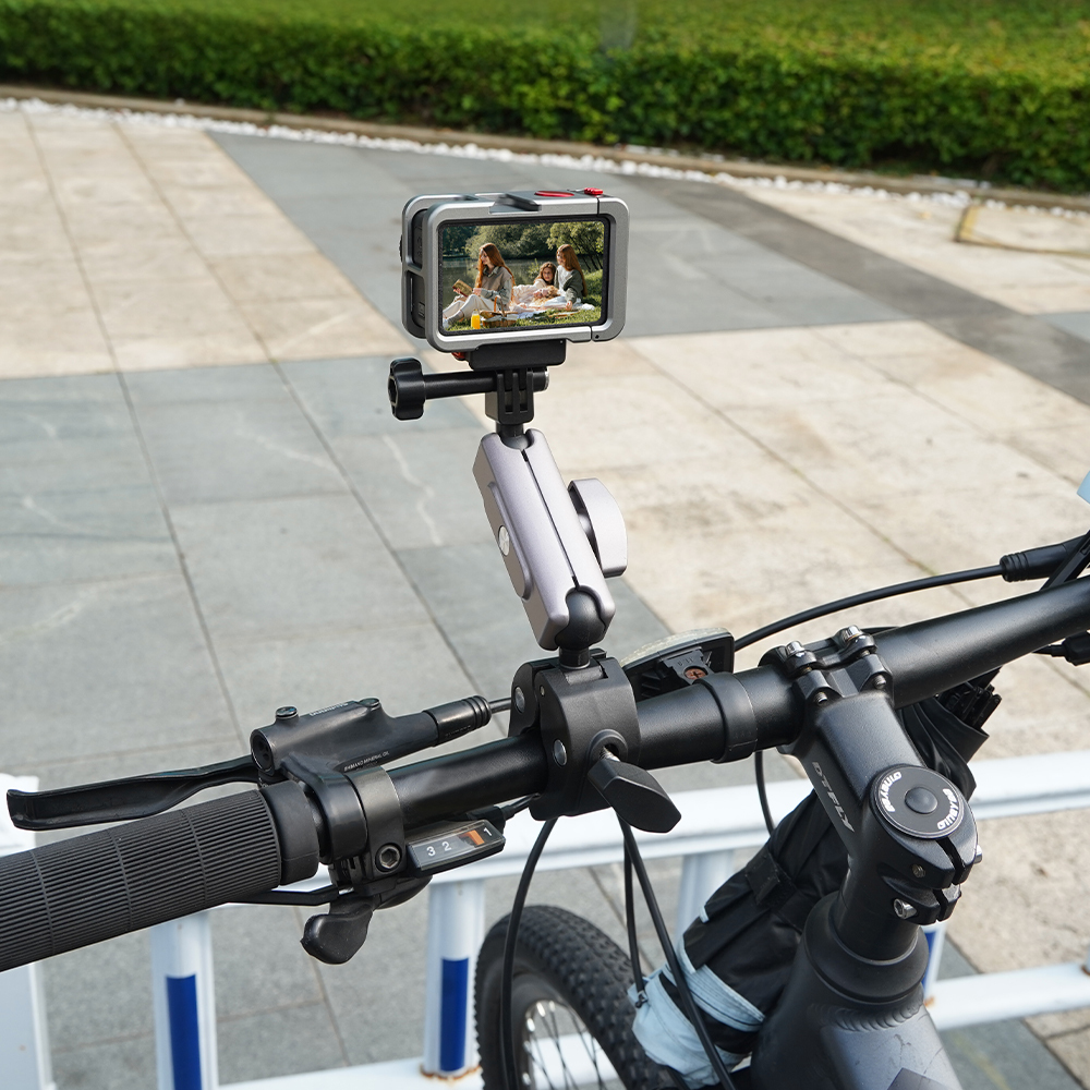 Flymile Magnetic Quick Release Adapter Base for DJI Action 5 Pro/Action 4/3