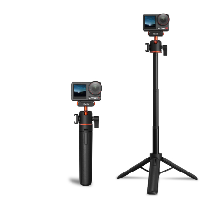Flymile Magnetic Tripod Selfie Stick for DJI Action 5 Pro/4/3/Osmo 360