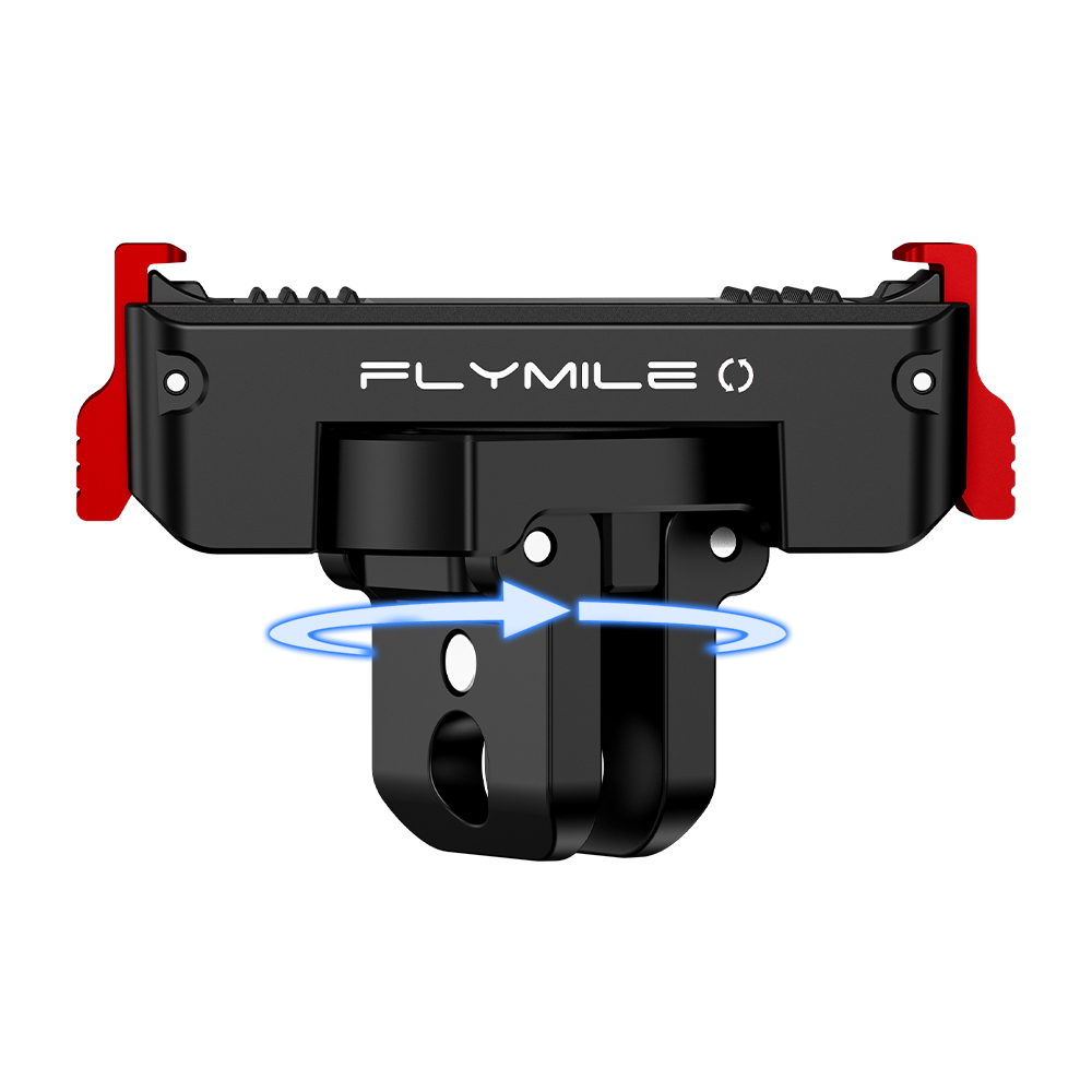 Flymile Rotary Magnetic Adapter for DJI Action 6/OSMO NANO