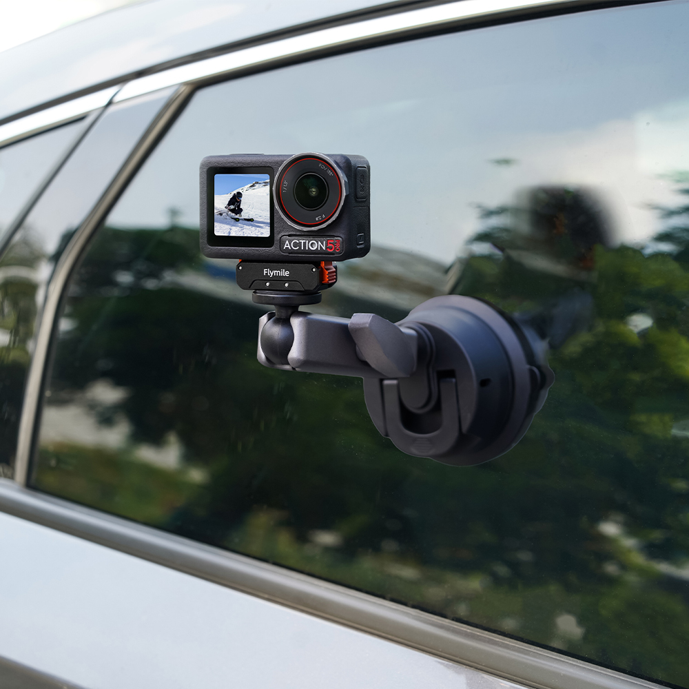 Flymile Magnetic Quick Release Adapter Base For DJI OSMO Action 5 Pro/4