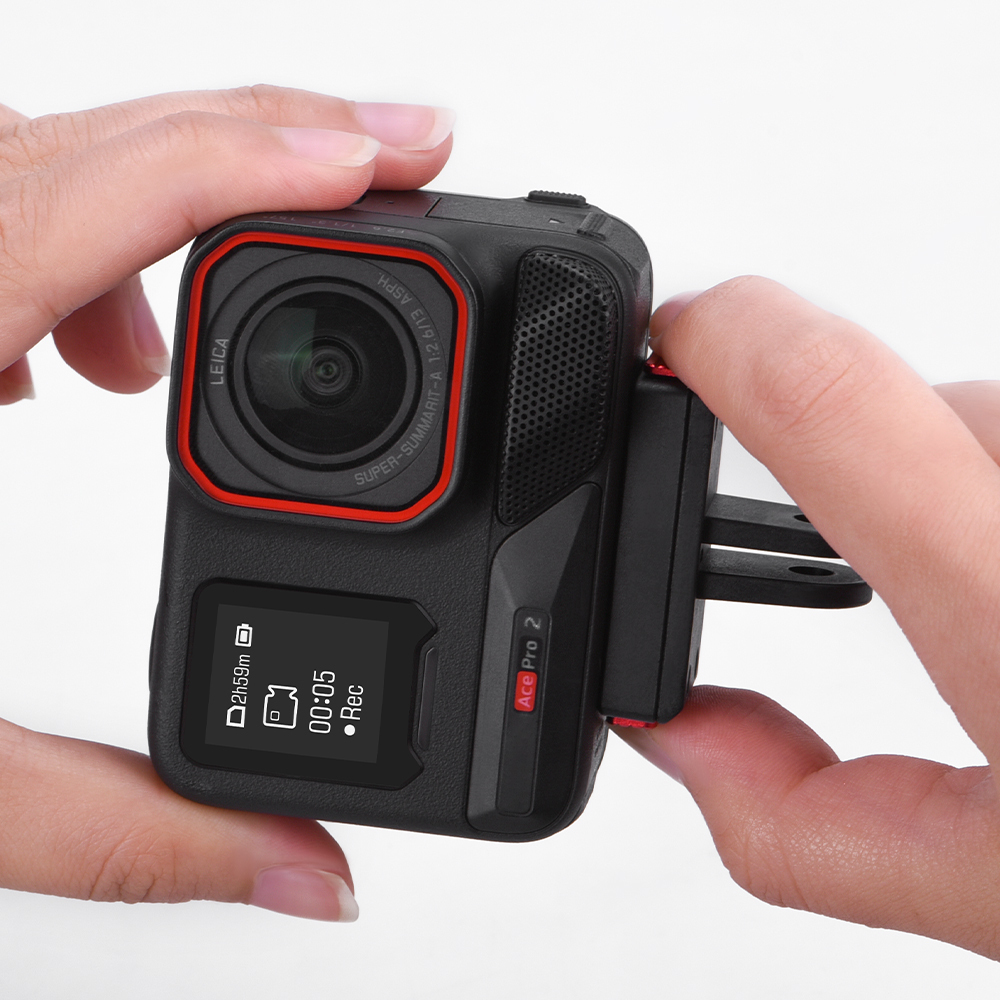 Flymile Magnetic Adapter Mount Base for Insta360 X5/Ace Pro 2/X4 Air