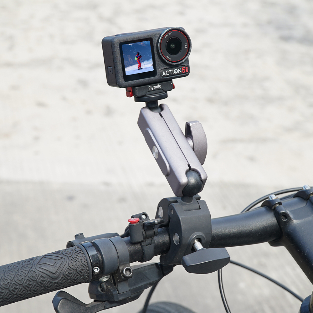 Flymile Magnetic Quick Release Adapter Mount for DJI OSMO Action 5 Pro/4/3 