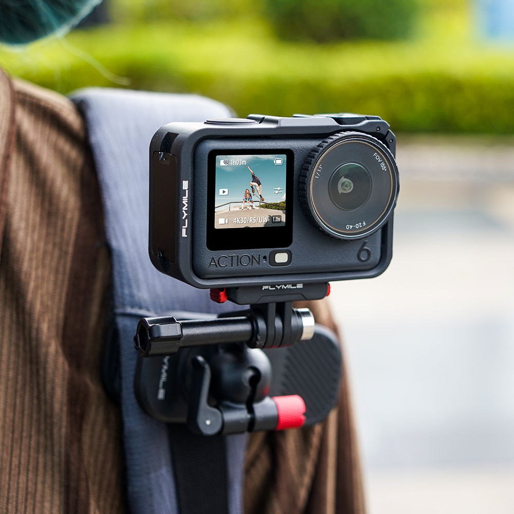 Flymile Protective Case Plastic Cage for DJI OSMO Action 6 