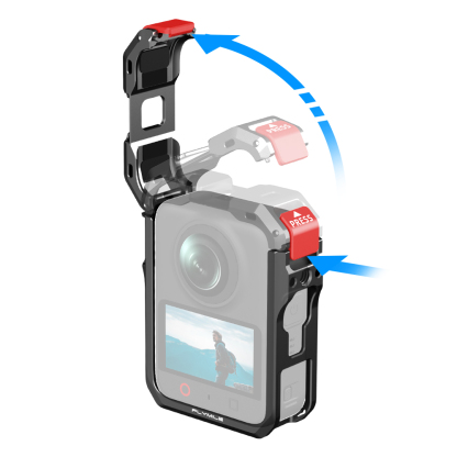 Flymile Metal Frame Cage for DJI Osmo 360 II 