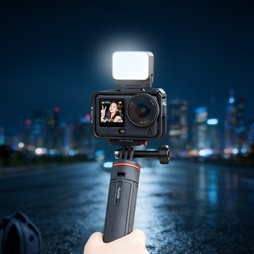 Flymile Protective Case Plastic Cage for DJI OSMO Action 6 