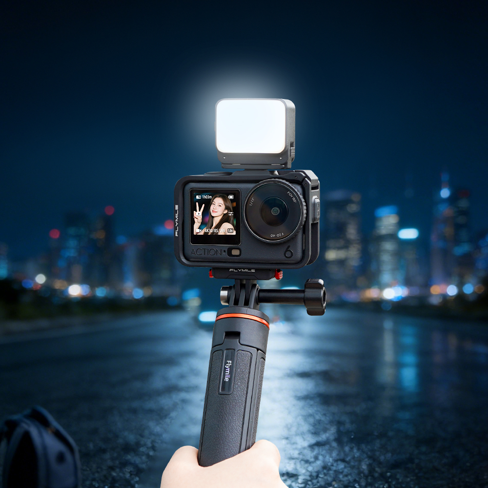 Flymile Protective Case Plastic Cage for DJI OSMO Action 6 