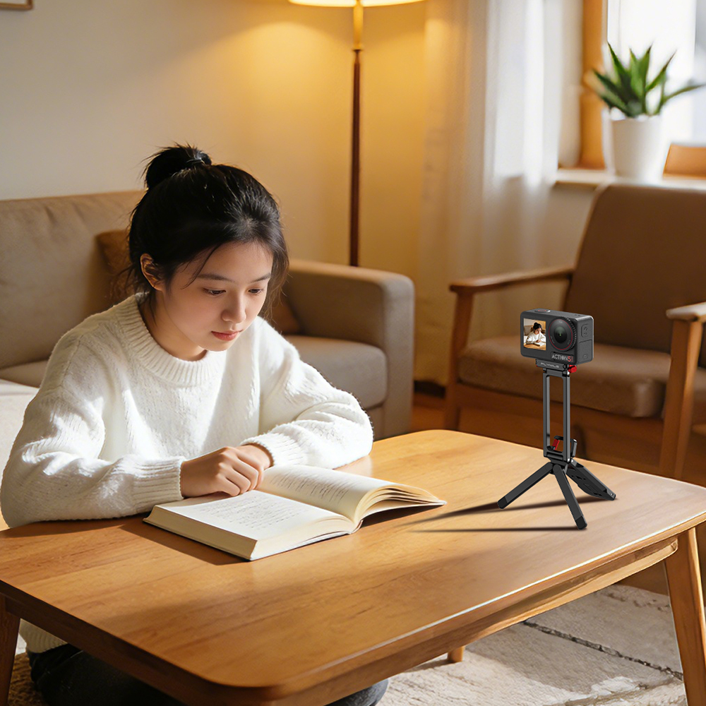 Flymile Metal Magnetic Folding Tripod for DJI OSMO Action 6/Nano