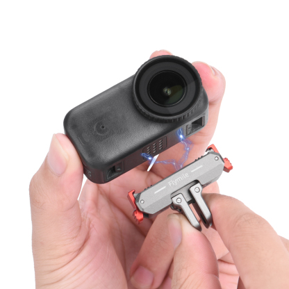 Flymile Magnetic Quick Release Adapter Mount for DJI OSMO Action 6/Nano