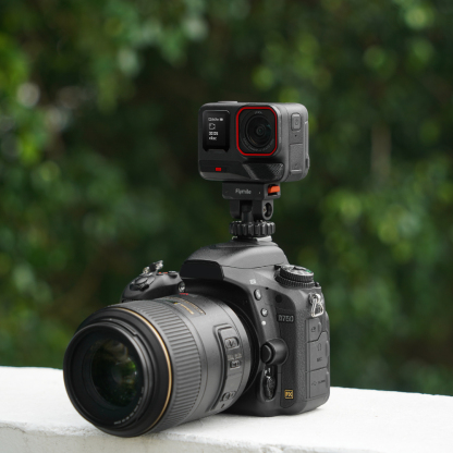 Flymile Magnetic Quick Release Adapter Mount Gimbal Base for Insta360 X5/Ace Pro 2