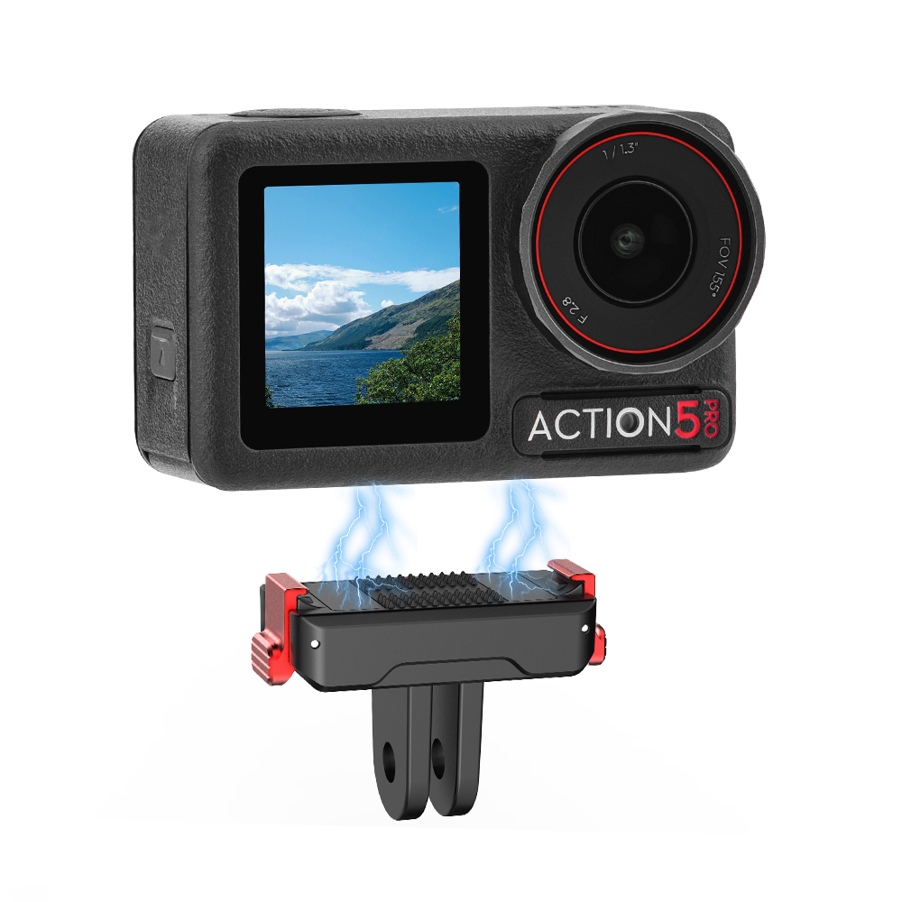Flymile Magnetic Adapter Mount For DJI Osmo Action 5 Pro/4/3