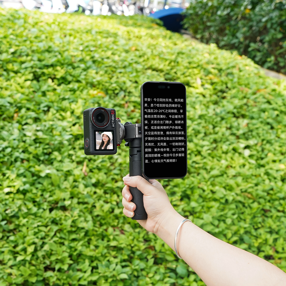 Flymile Magsafe Expansion Magnetic Bracket for DJI Action 5 Pro/4/3/OSMO 360