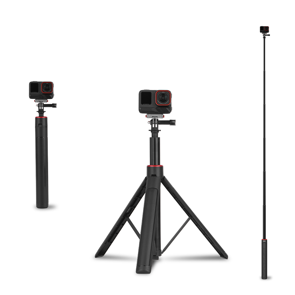 Flymile Selfie Stick Tripod for DJI Action 6/5 Pro/Insta360 X5 X4