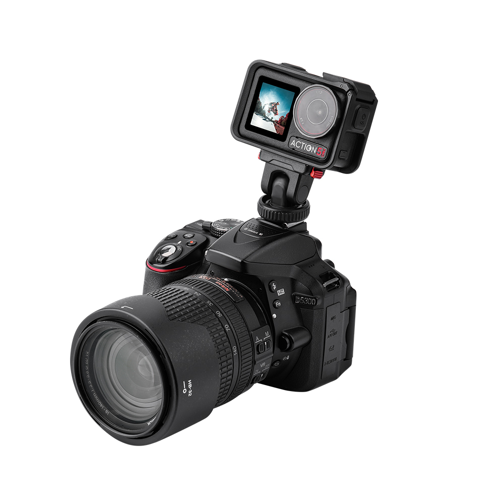 Flymile Cold Shoe Quick Release Base for DJI OSMO Action 5 Pro/4/3