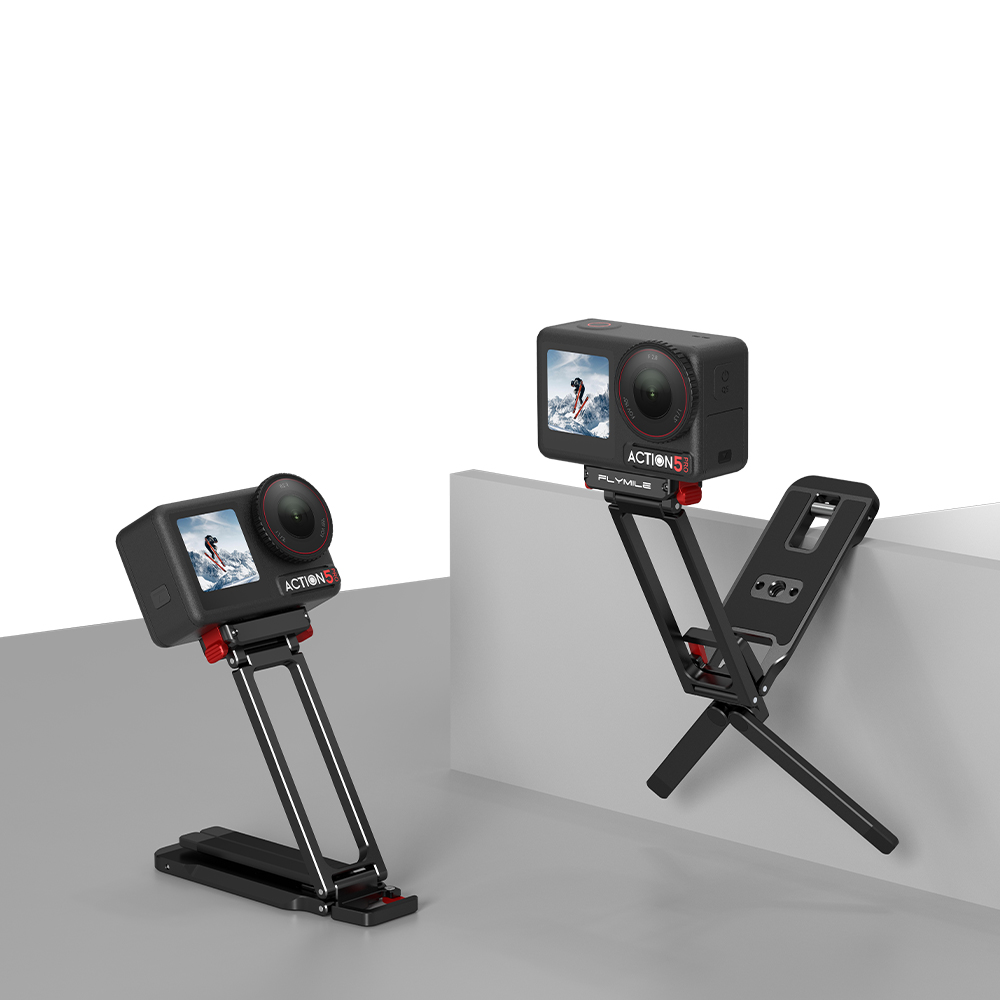Flymile Metal Magnetic Folding Tripod for DJI OSMO Action 6/Nano