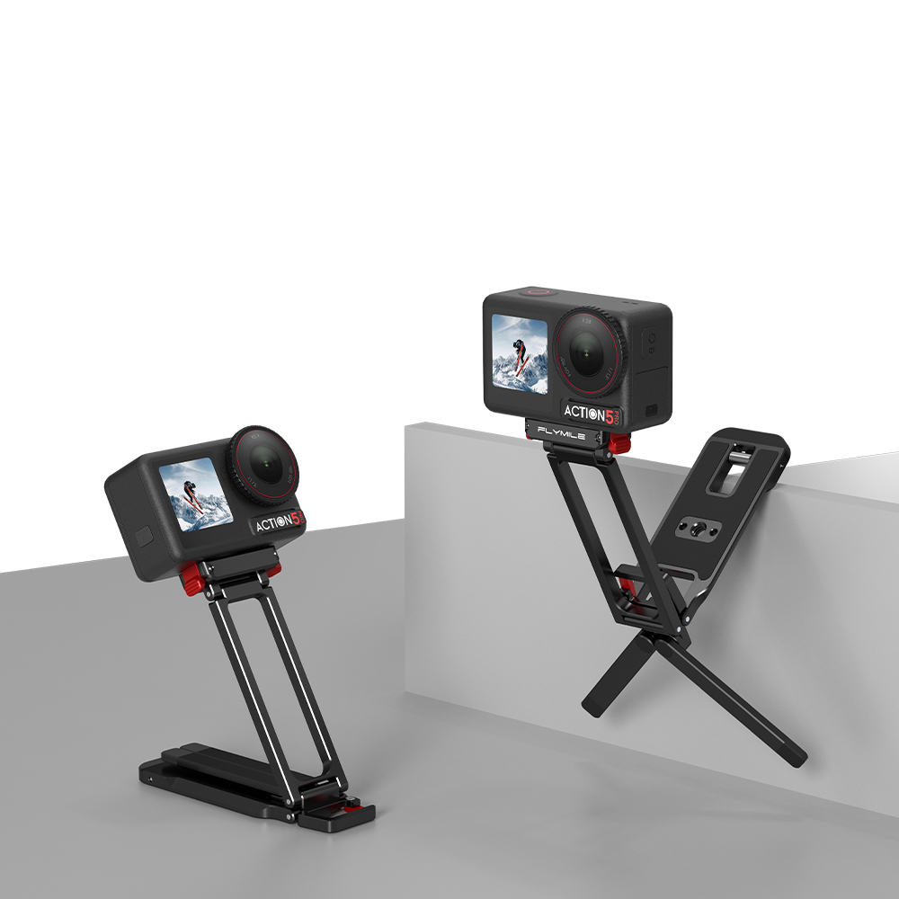 Flymile Metal Magnetic Folding Tripod for DJI OSMO Action 6/Nano
