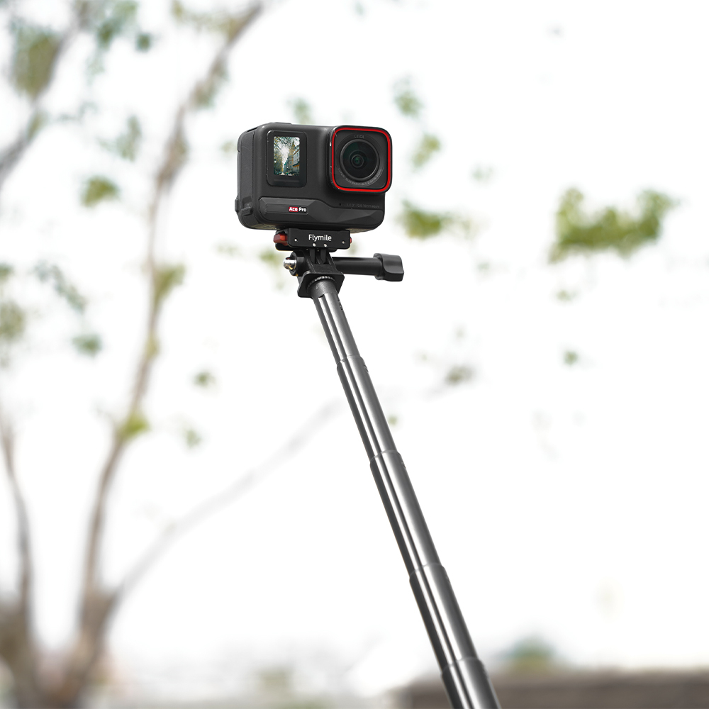 Flymile Magnetic Quick Release Adapter Mount Base for Insta360 X5/Ace Pro 2 