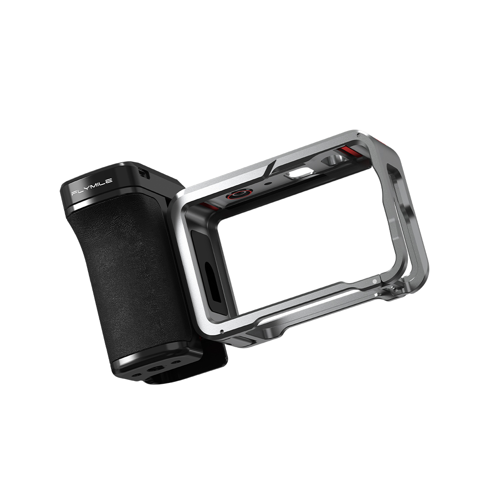 Flymile Bluetooth Remote Control Street Grip Holder for DJI Action 6/5 Pro/4