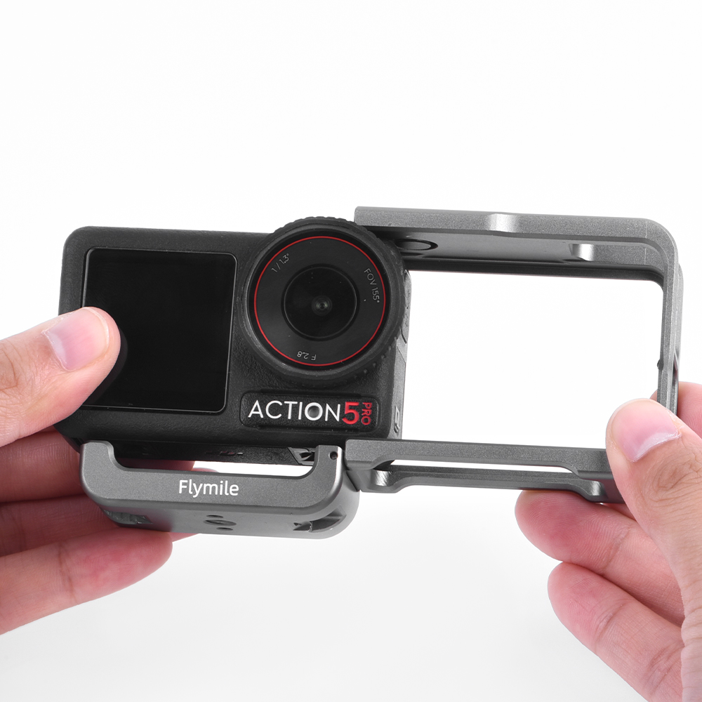 Flymile Metal Cage Frame Case for DJI Action 5 Pro 