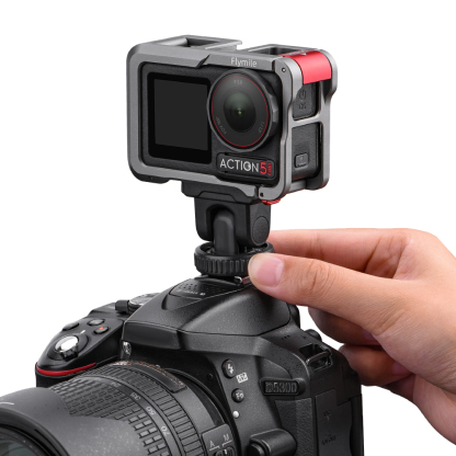 Flymile Cold Shoe Quick Release Base for DJI OSMO Action 5 Pro/4/3